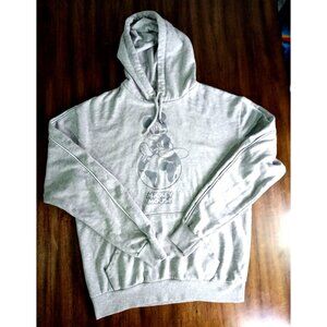 Disney Mickey Mouse Hoodie XL Gray Organic Cotton